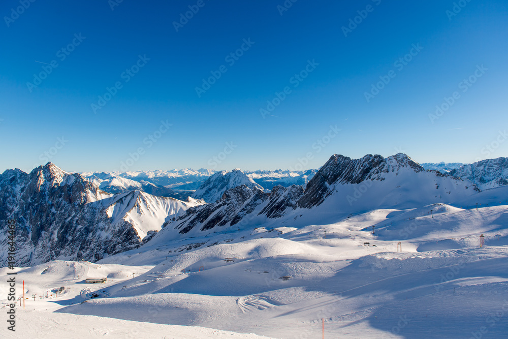 Naklejka premium Zugspitze in Bayern
