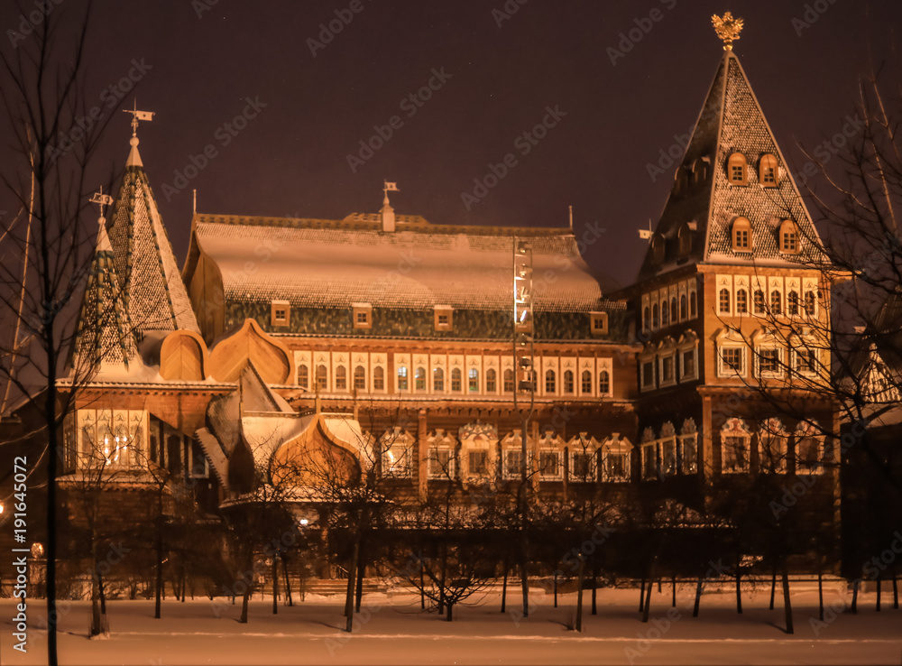 Naklejka premium The Palace of Tsar Alexei Mikhailovich in Kolomenskoye.