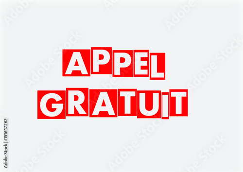 appel gratuit 