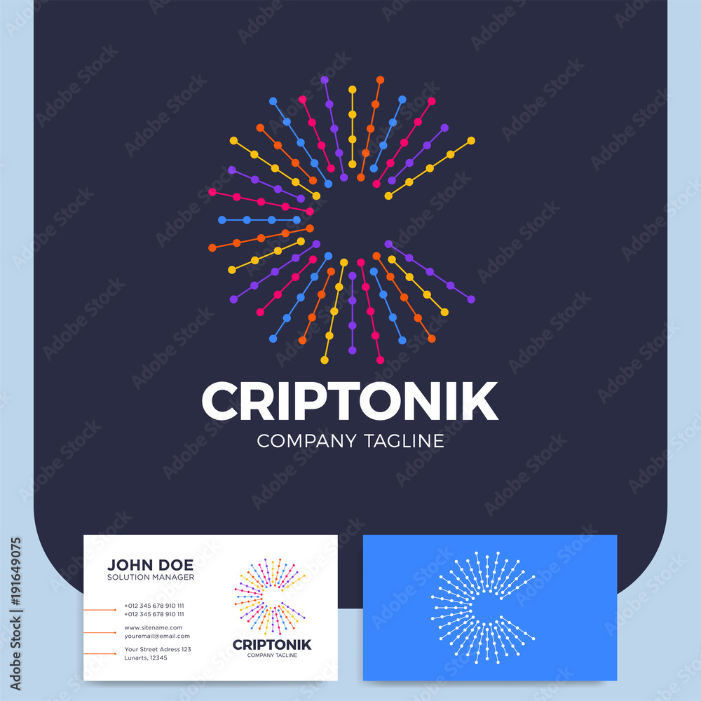 Clever and creative dots or point crypto letter c logo smart and idea logotype Clever and creative dots or point crypto letter c logo smart and idea logotype