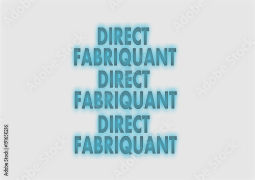 direct fabriquant ,concept