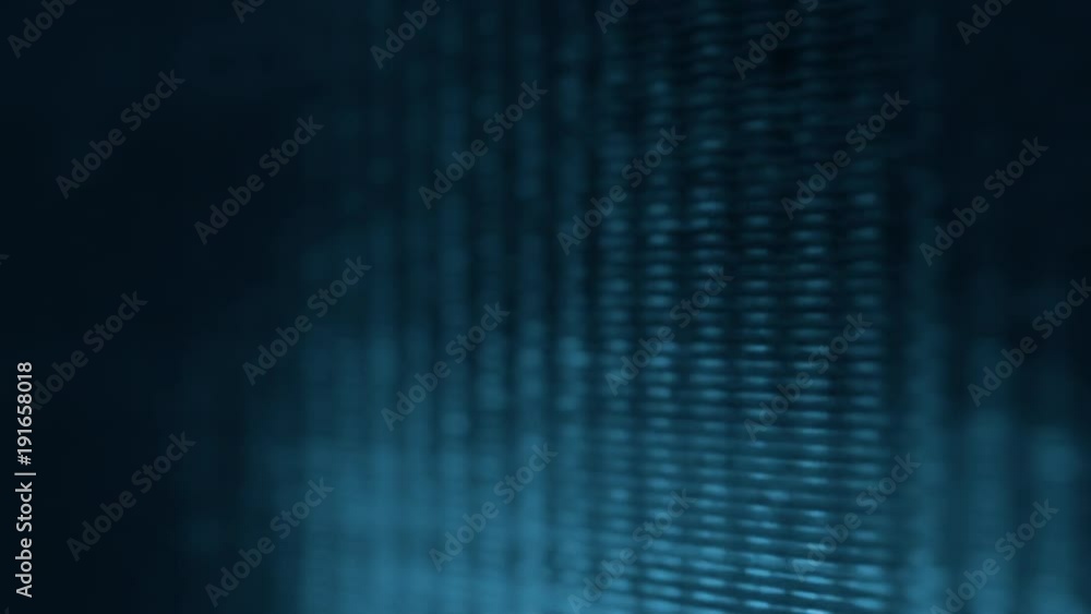 TV screen pixels fluctuate with video motion (Loop). TV screen pixels fluctuate with video motion (Loop).