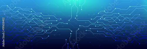 Technological virtual background. Digital networking concept. 3D Rendering