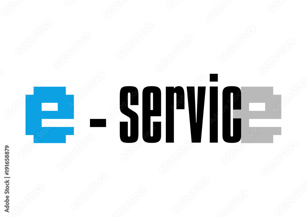 Initial letter E logo design like pixel. Initial letter E logo design like pixel.