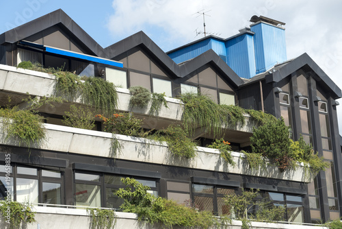 Wallpaper Mural Begrünung Balkon Terasse Dach Stadt Torontodigital.ca