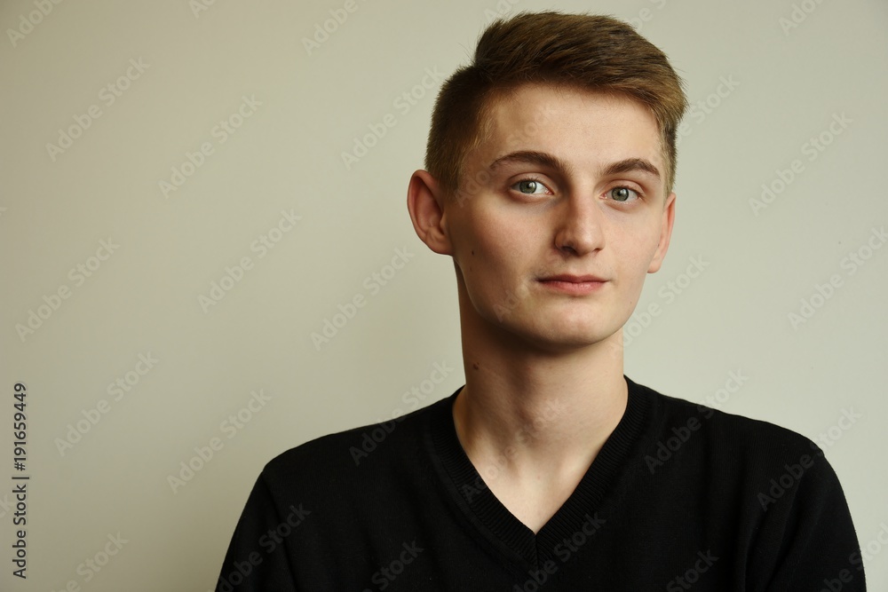 portrait of a young man portrait of a young man