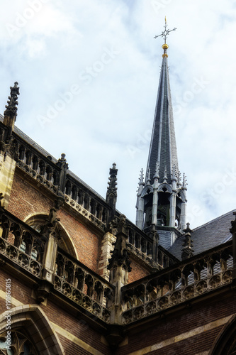 Church Tower in Amsterdam 