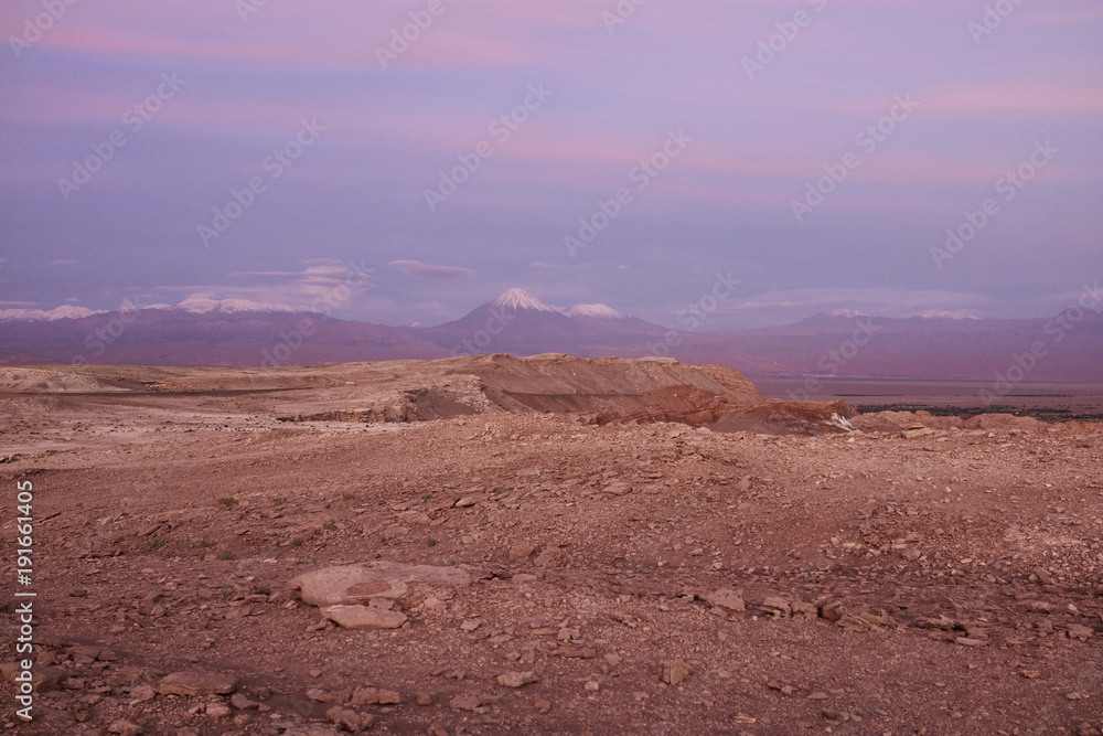 Atacama Desert Martian-Like Surface and Panorama