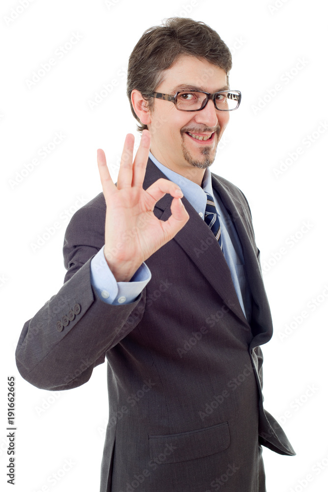 businessman winning businessman winning