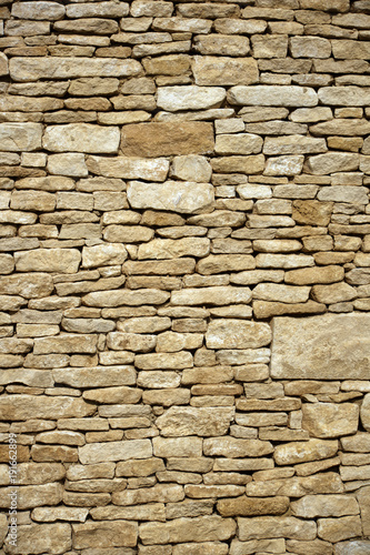 Brand new cotswold drystone wall