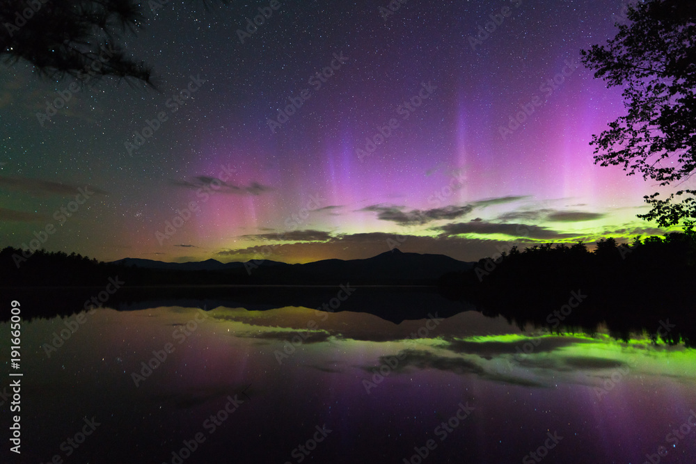Aurora at Lake Chocorua Aurora at Lake Chocorua