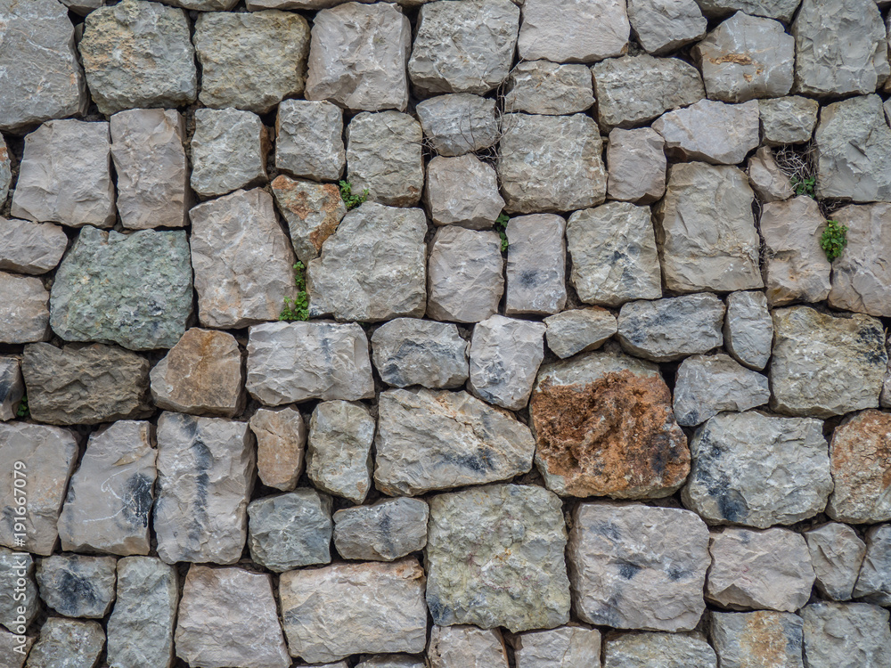 Obraz premium Natursteinwand