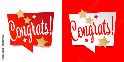 Congrats / Congratulations