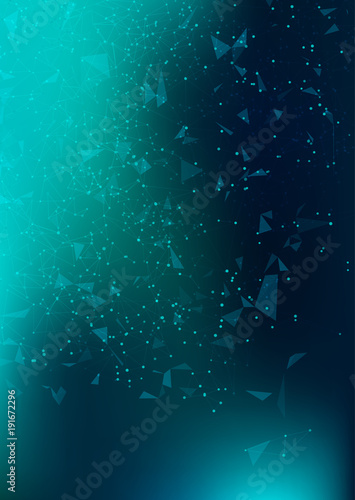 Abstract mesh background with connecting dots