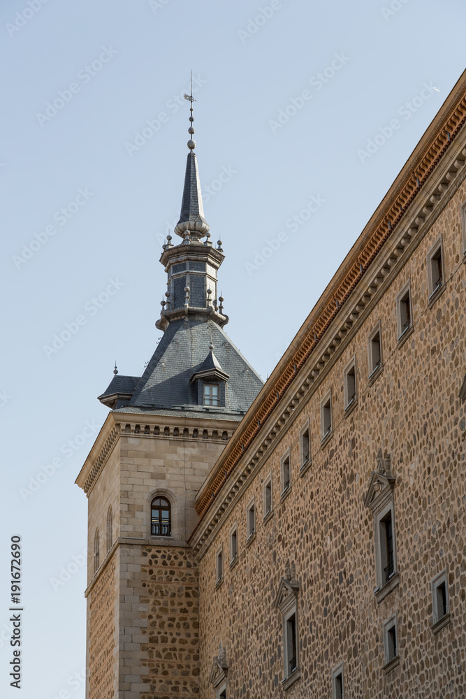 Obraz premium A view of beautiful medieval Toledo, Spain