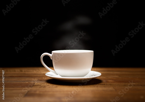 Steaming Hot Coffee
