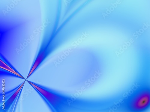  Fractal image, beautiful template for inserting text, in color blue. 