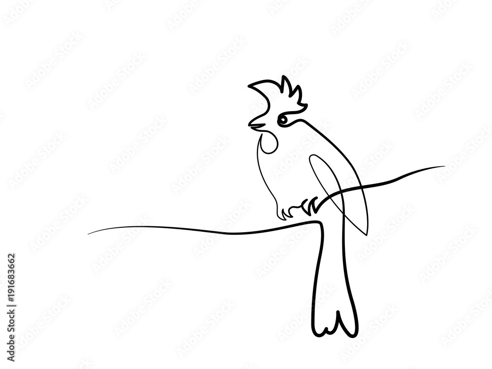 Cartoon Woodpecker Bird On Tree Drawing Jigsaw Puzzle by Frank Ramspott -  Pixels