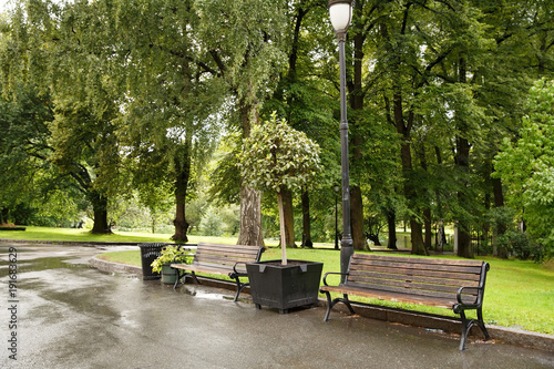 The Royal Palace park in Oslo © RUZANNA ARUTYUNYAN