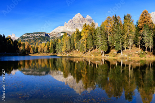 Lago Antorno, Tre Cime di Lavaredo