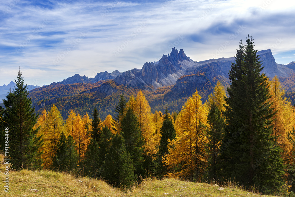 5 Torri from Rifugio Dibona