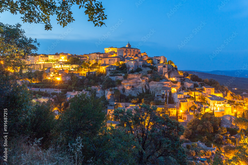 Gordes - charming medieval town near Apt, Provence, France