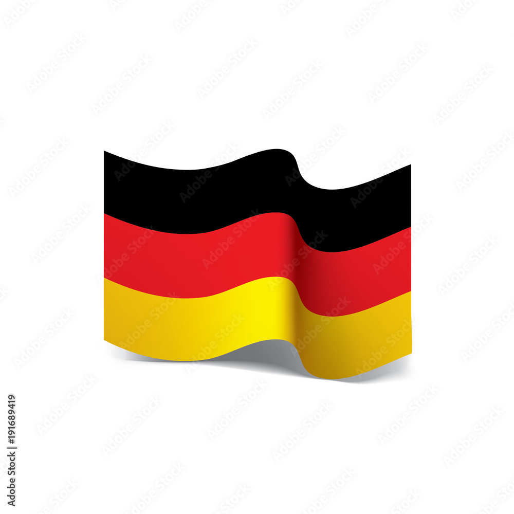 Germany flag, vector illustration Germany flag, vector illustration