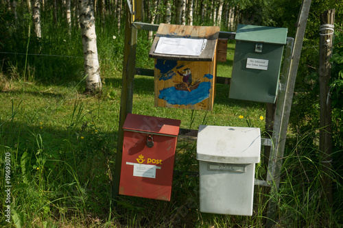 Briefkästen in Norwegen
