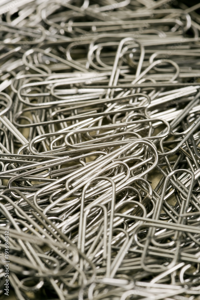 Paper clips close up Paper clips close up
