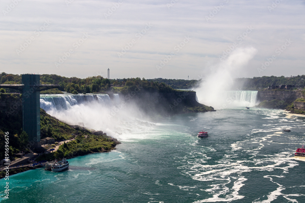 Niagara Falls in Ontario (Canada) Niagara Falls in Ontario (Canada)