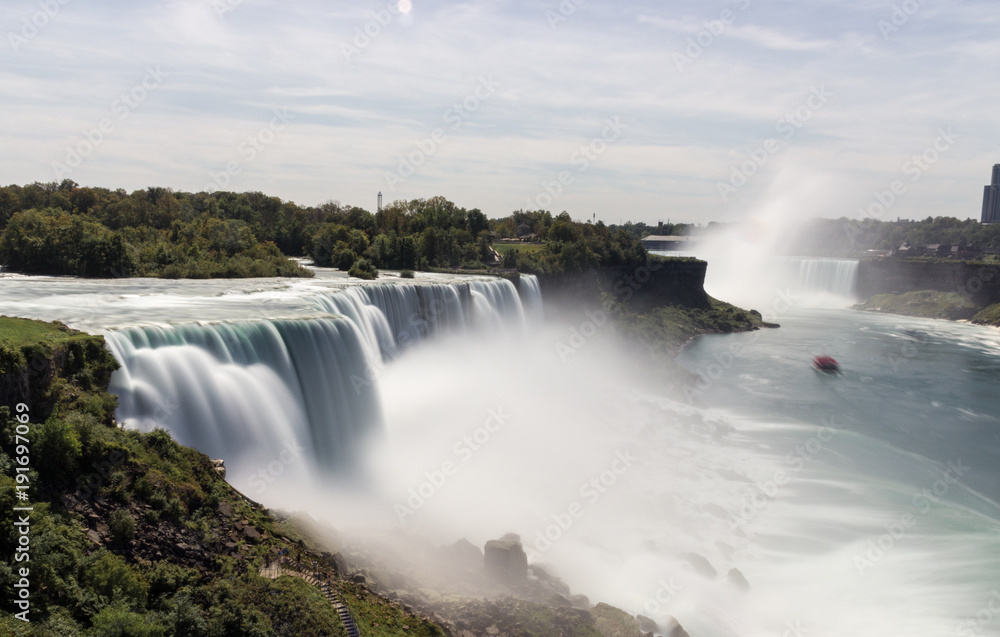 Niagara Falls in Ontario (Canada)