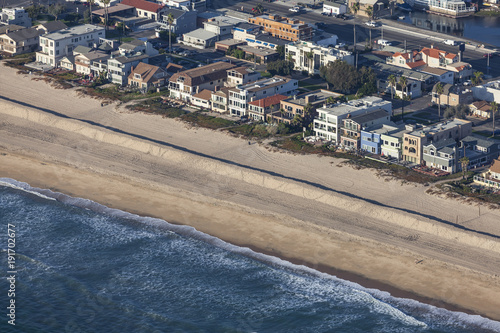 Aerial view of Newport Beac...