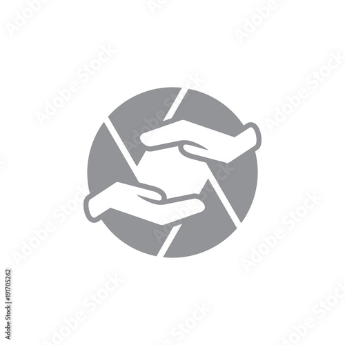 Care Camera Logo Icon Design