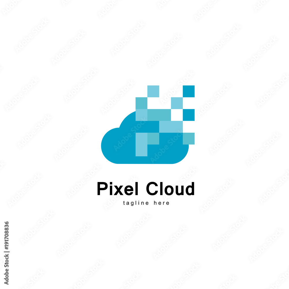 Cloud Pixel Logo Cloud Pixel Logo