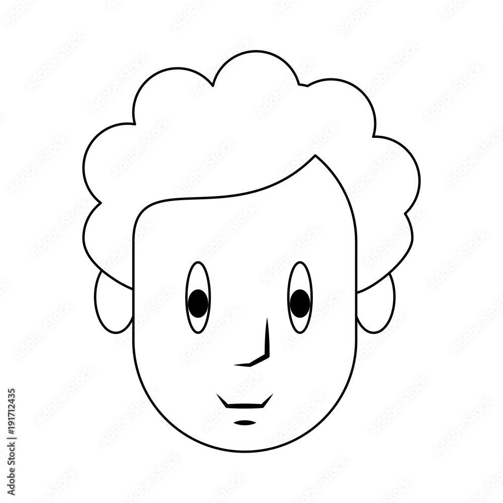 Young man cartoon icon vector illustration graphic design Young man cartoon icon vector illustration graphic design