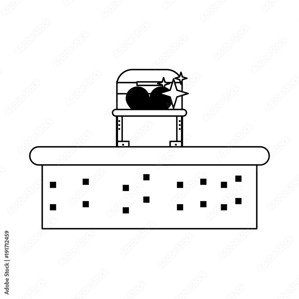 Pixelated game scenery icon vector illustration graphic design Pixelated game scenery icon vector illustration graphic design