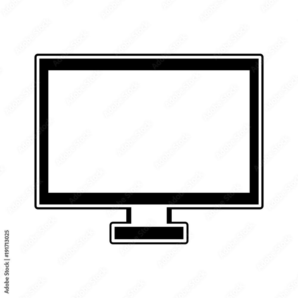 Computer screen technology icon vector illustration graphic design Computer screen technology icon vector illustration graphic design