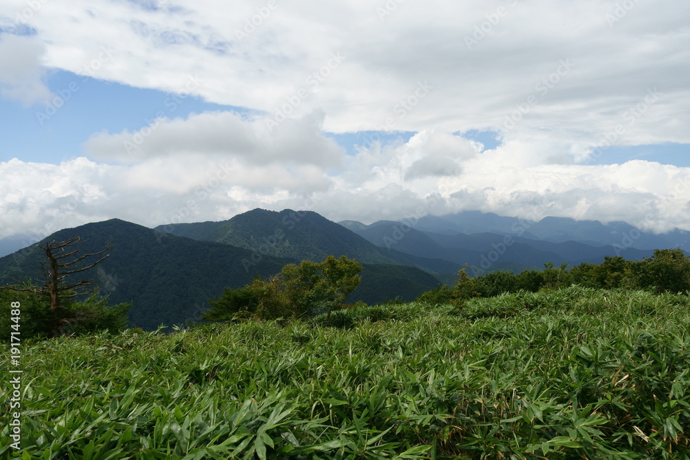 Fototapeta premium 日本の登山