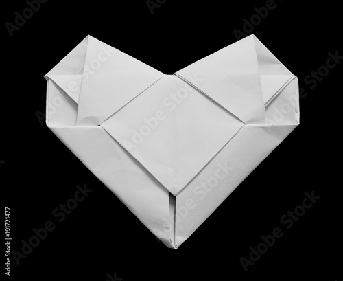 Heart shaped paper