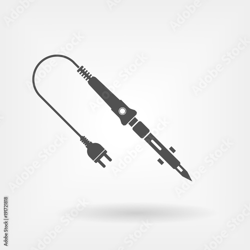 Soldering iron icon