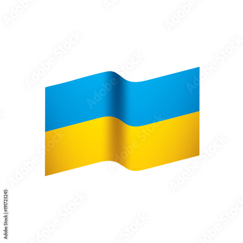 Free Download Ukraine flag, vector illustration - GFXLoad