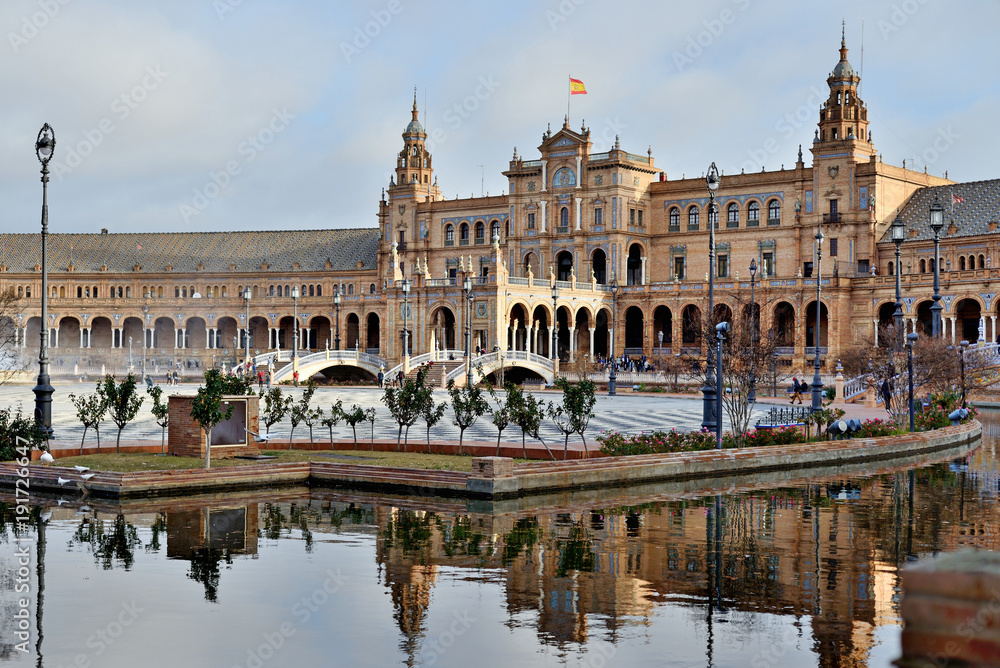 The Square of Spain, Seville, Spain