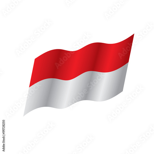 Free Download Indonesia flag, vector illustration - GFXLoad