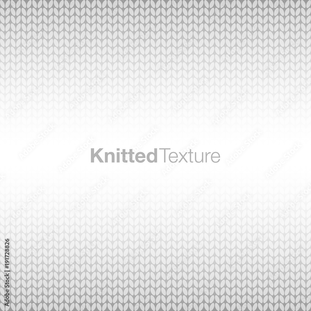 Grey knitted background. Vector illustration Grey knitted background. Vector illustration