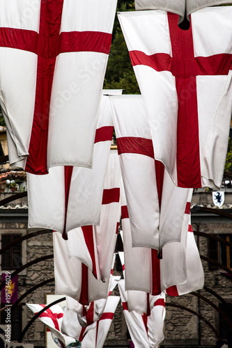 Bandiere medievali a Soriano nel Cimino