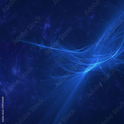 Nice business abstract background with futuristic illusion of a shiny galaxy in the space with many beautiful details
