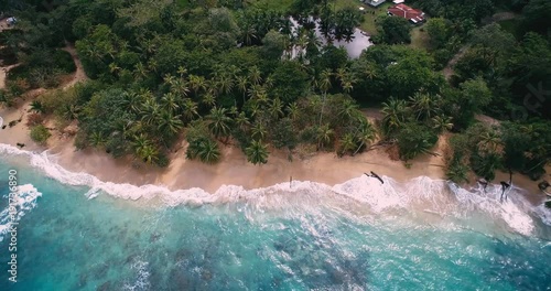 Aerial, Punta Uva At Cahuita, Costa Rica