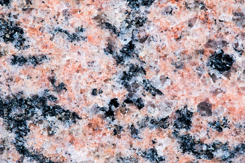 Granite, basalt or marble stone crystal texture