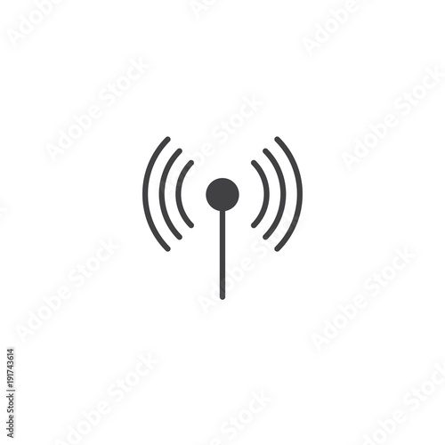 signal icon. sign design
