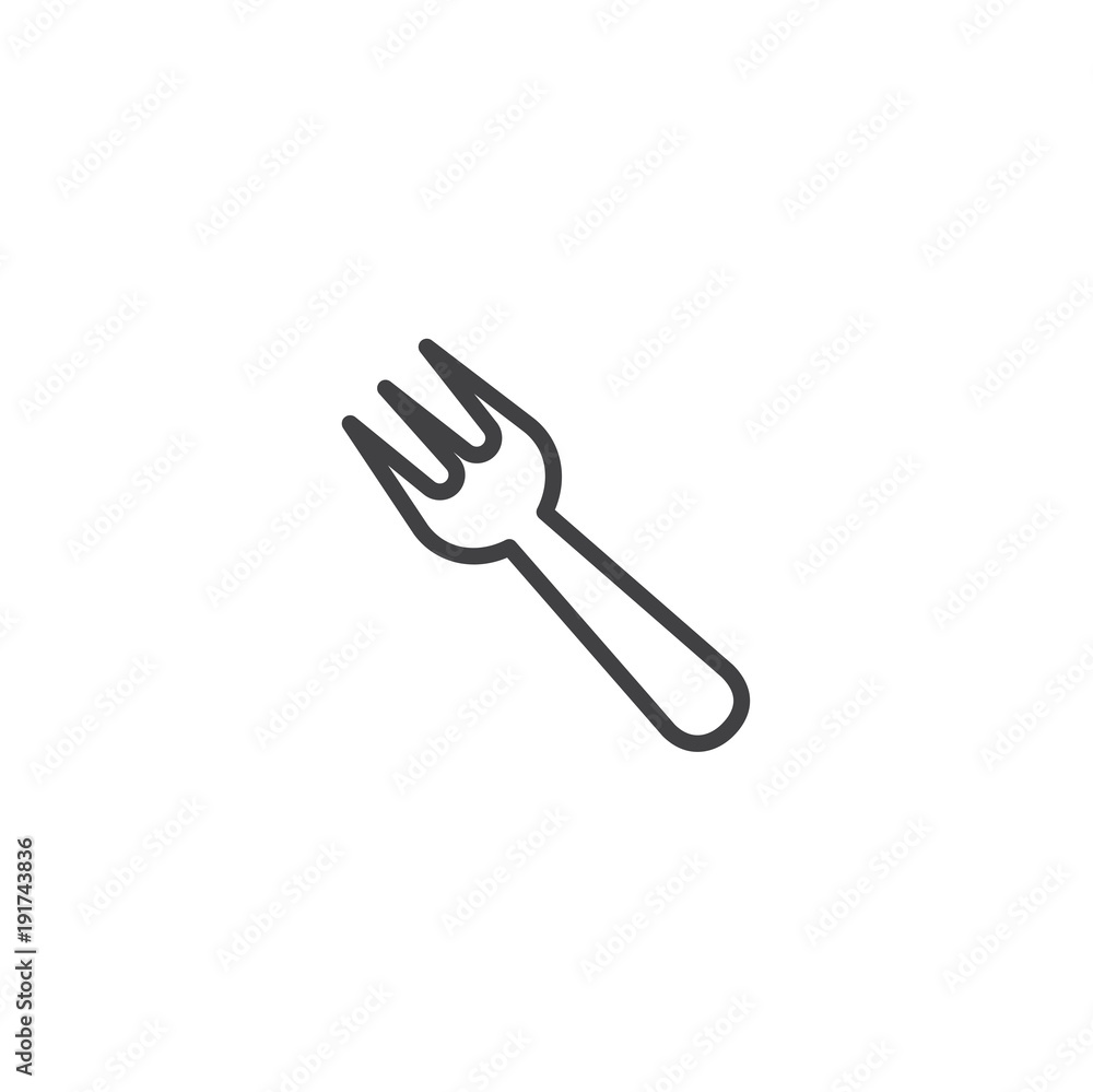 fork icon. sign design fork icon. sign design
